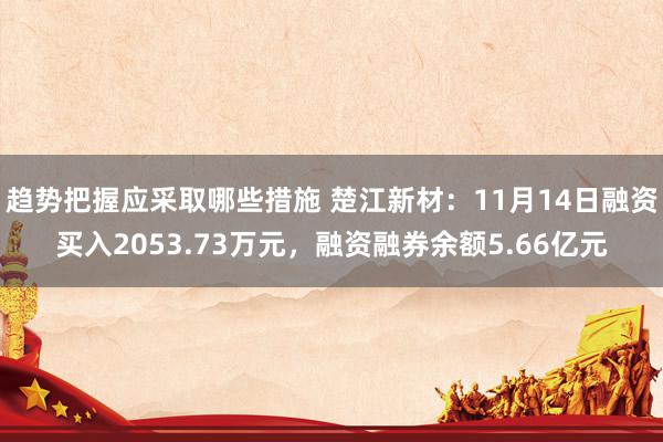 趋势把握应采取哪些措施 楚江新材：11月14日融资买入2053.73万元，融资融券余额5.66亿元