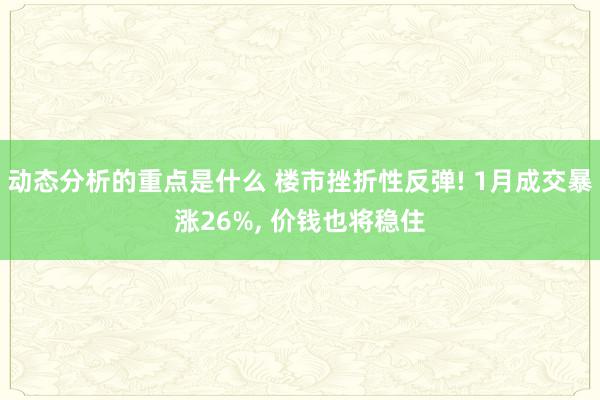 动态分析的重点是什么 楼市挫折性反弹! 1月成交暴涨26%, 价钱也将稳住